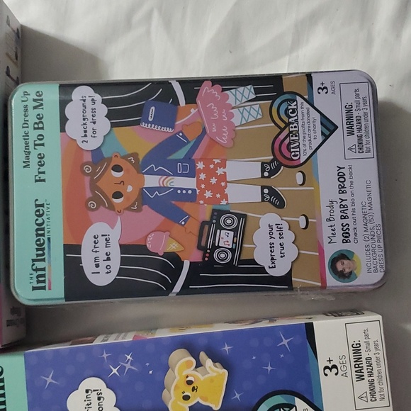 : Bundle of 4 The Influencer initiative creative imagination wooden play sets - Picture 8 of 9